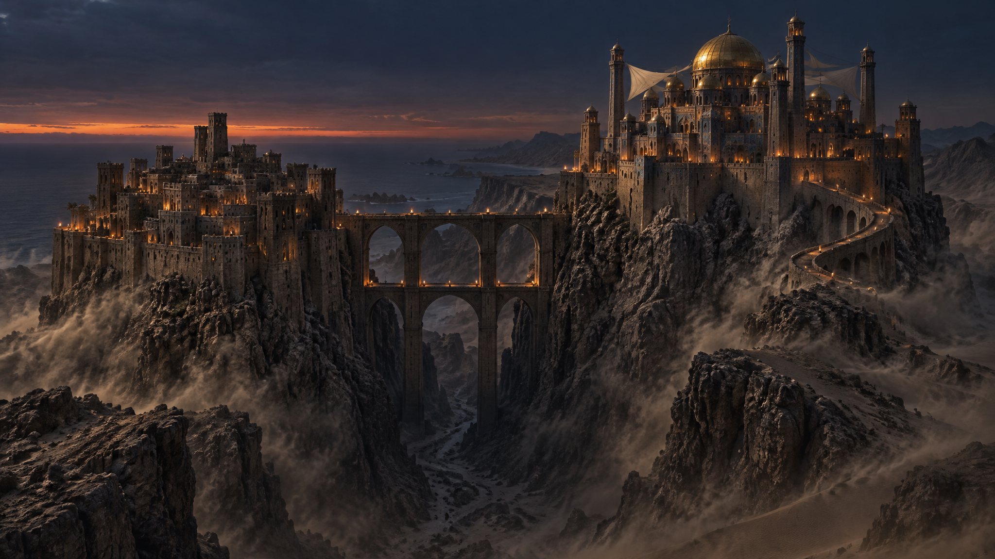The coastal city of Taneth in Hammerfell