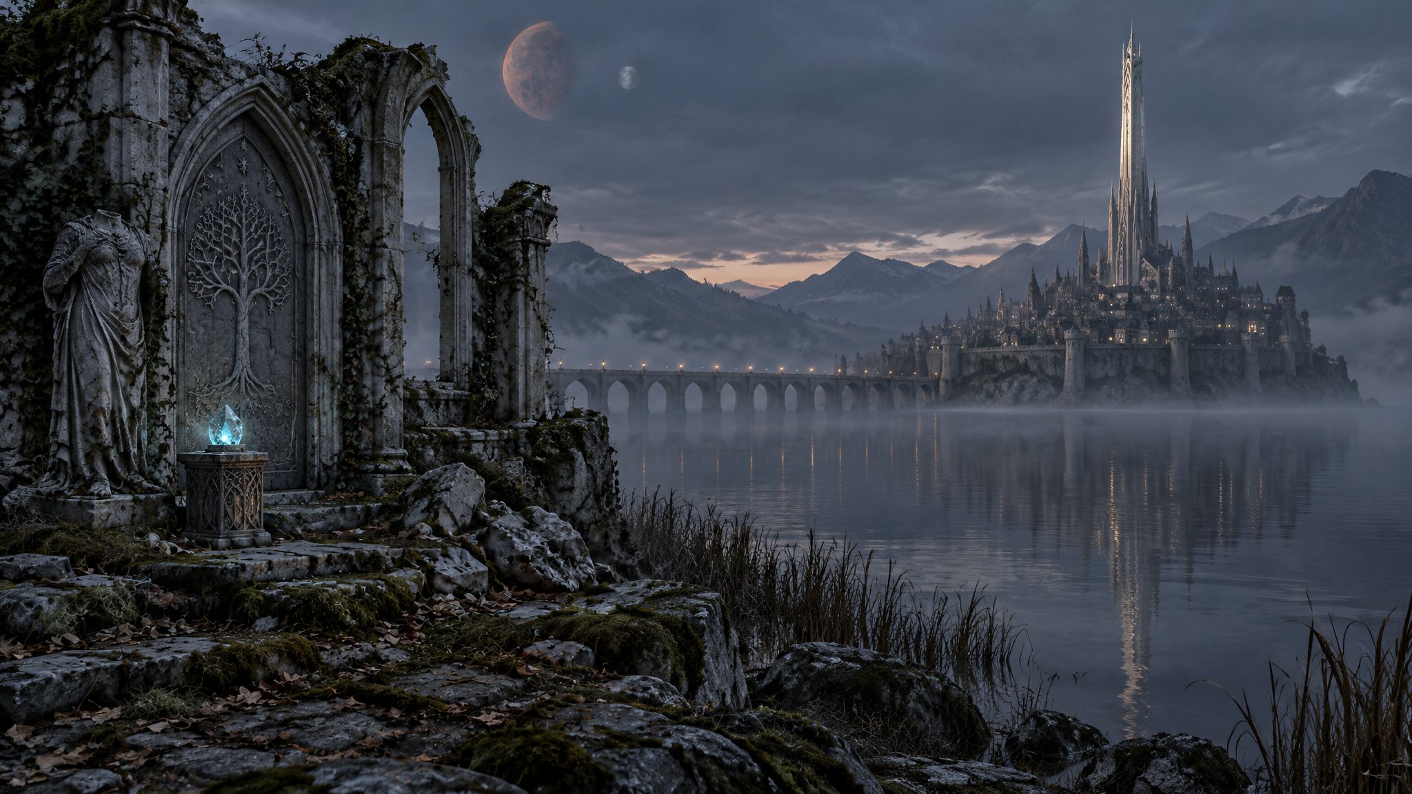 Chapter IV concept art: the Imperial heartland of Cyrodiil