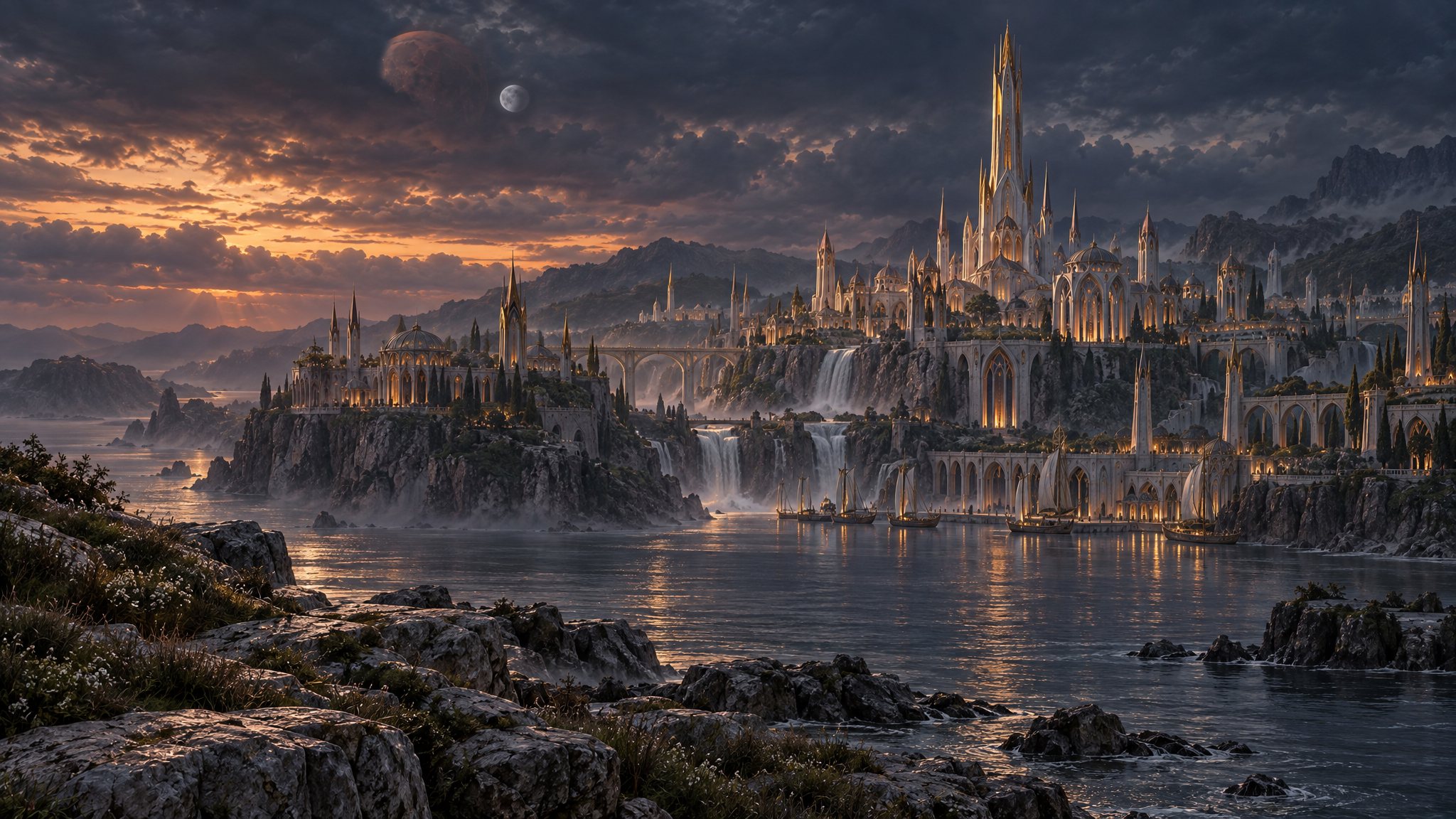 Alinor, capital of the Summerset Isles